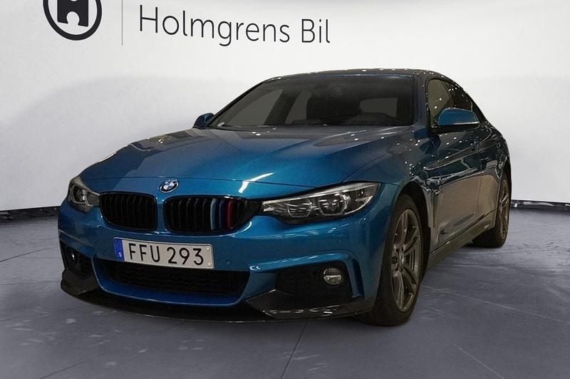 Blå Begagnad 2018 BMW 440 M Sport Sportkupé | 369 800 kr (Marknadspris) - Bild 1/4