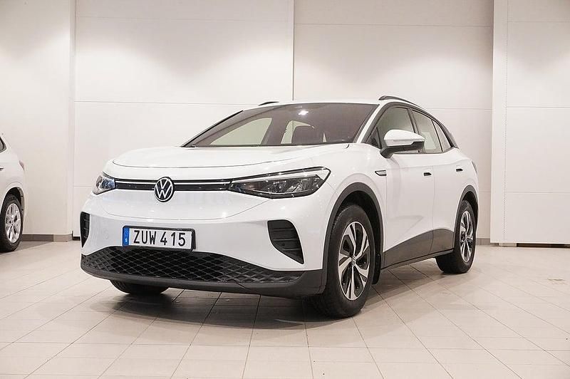 Vit Begagnad 2021 VW ID.4 Pure SUV | 274 800 kr (Bra pris) - Bild 1/4