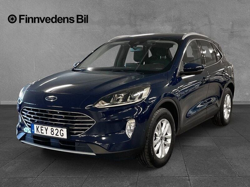 Blå Begagnad 2022 Ford Kuga Business Edition SUV | 259 000 kr (Bra pris) - Bild 1/4