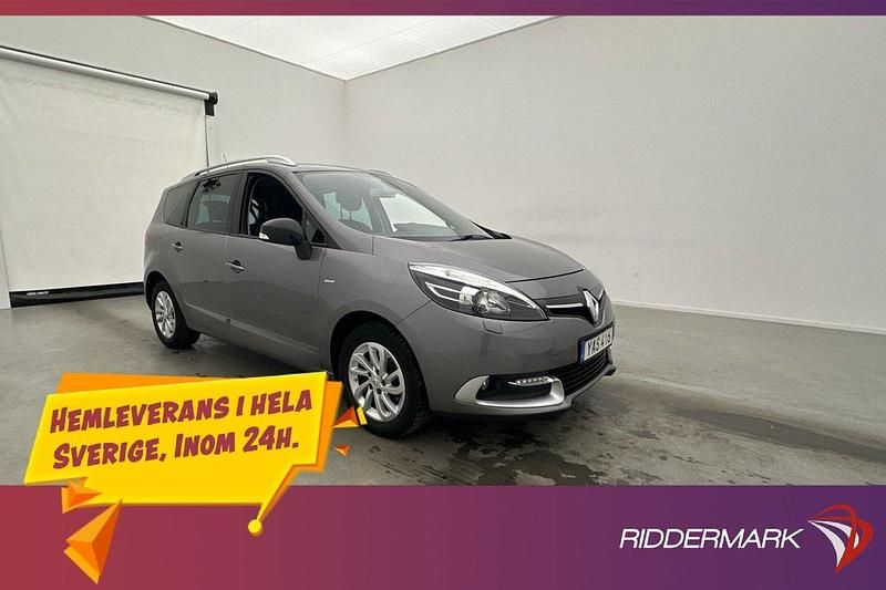 Grå Begagnad 2015 Renault Grand Scénic III Minibuss | 119 800 kr (Marknadspris) - Bild 1/3