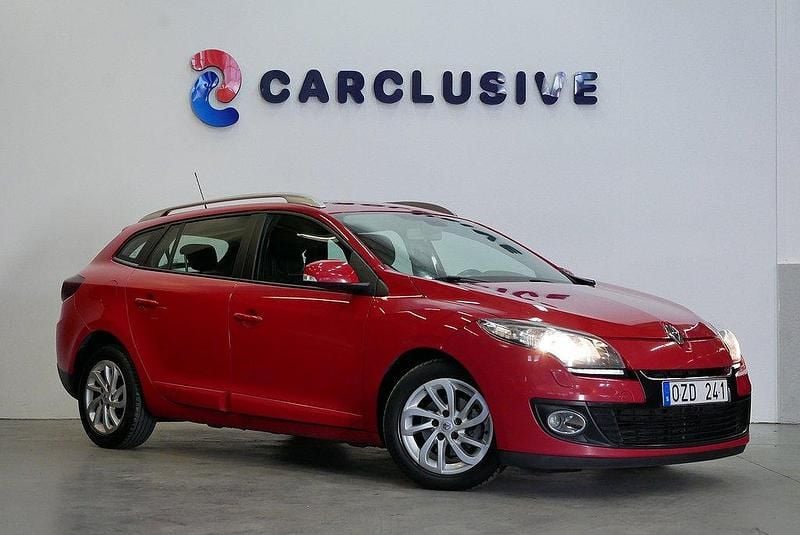 Röd Begagnad 2012 Renault Mégane GrandTour Kombi | 39 900 kr (Marknadspris) - Bild 1/4