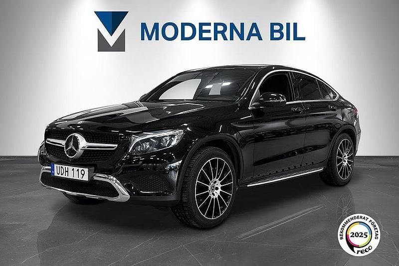 Begagnad Mercedes GLC220 170 HK (125 kW) 2017 Svart Sportkupé