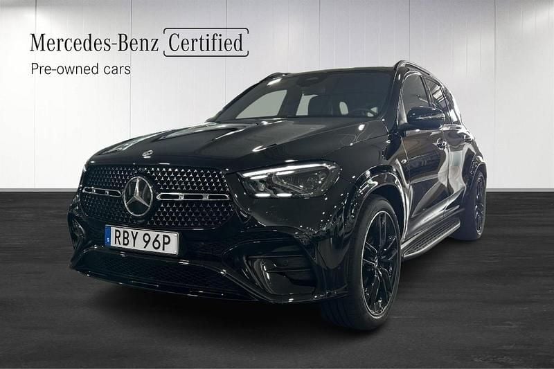Svart (black) Begagnad 2025 Mercedes GLE350 Advanced SUV | 1 089 900 kr - Bild 1/4