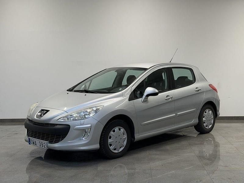 Grå Begagnad 2009 Peugeot 308 Halvkombi | 39 900 kr (Lite dyr) - Bild 1/4