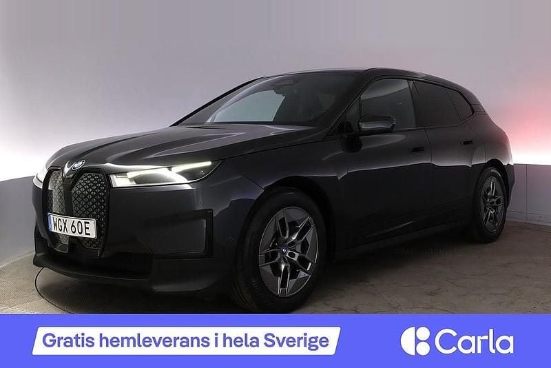Grå Begagnad 2022 BMW iX Shadowline SUV | 444 990 kr - Bild 1/4