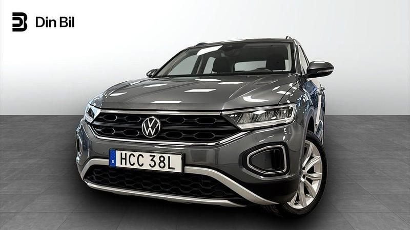 Indium grey metallic Begagnad 2022 VW T-Roc SUV | 214 900 kr (Marknadspris) - Bild 1/4