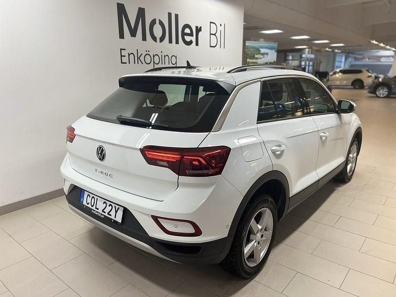 Begagnad VW T-Roc 110 HK (80 kW) 2022 Vit SUV