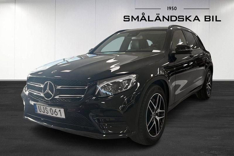 Svart Begagnad 2017 Mercedes GLC220 SUV | 269 000 kr (Lite dyr) - Bild 1/4