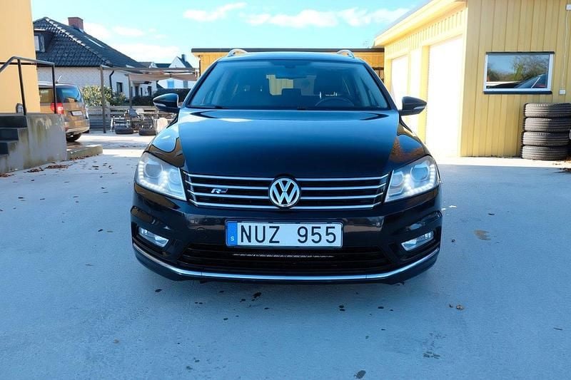 Svart Begagnad 2013 VW Passat GT Kombi | 69 900 kr (Bra pris) - Bild 1/4