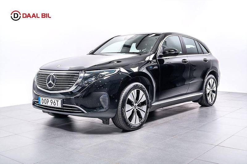 Begagnad Mercedes EQC400 300 kW (408 HK) 2023 Svart SUV