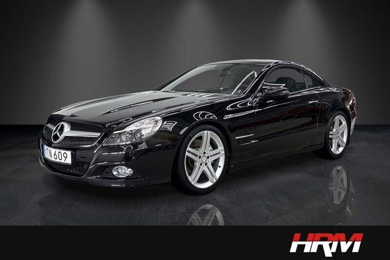 Svart Begagnad 2008 Mercedes SL350 AMG Cab | 299 900 kr (Marknadspris) - Bild 1/4