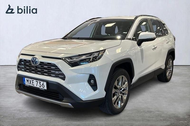 Vit Begagnad 2022 Toyota RAV4 Hybrid Executive SUV | 399 900 kr (Marknadspris) - Bild 1/3