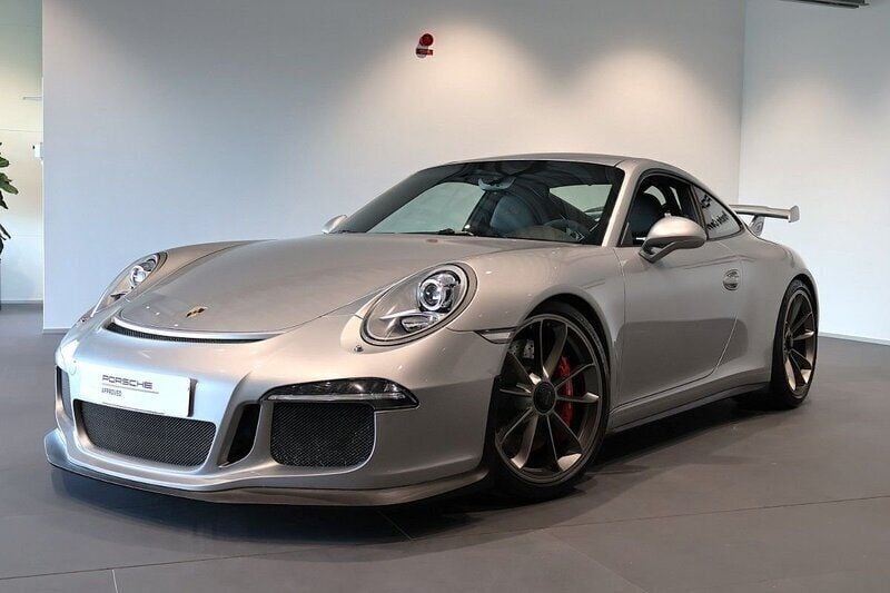 Silver Begagnad 2015 Porsche 911 GT3 Sportkupé | 1 425 000 kr - Bild 1/4