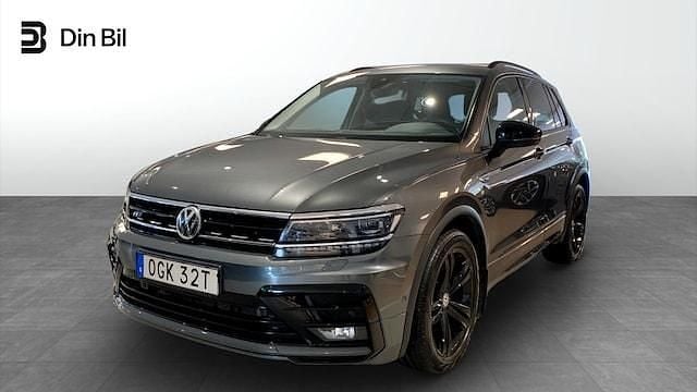 Grå Begagnad 2019 VW Tiguan R-line SUV | 290 000 kr (Marknadspris) - Bild 1/4