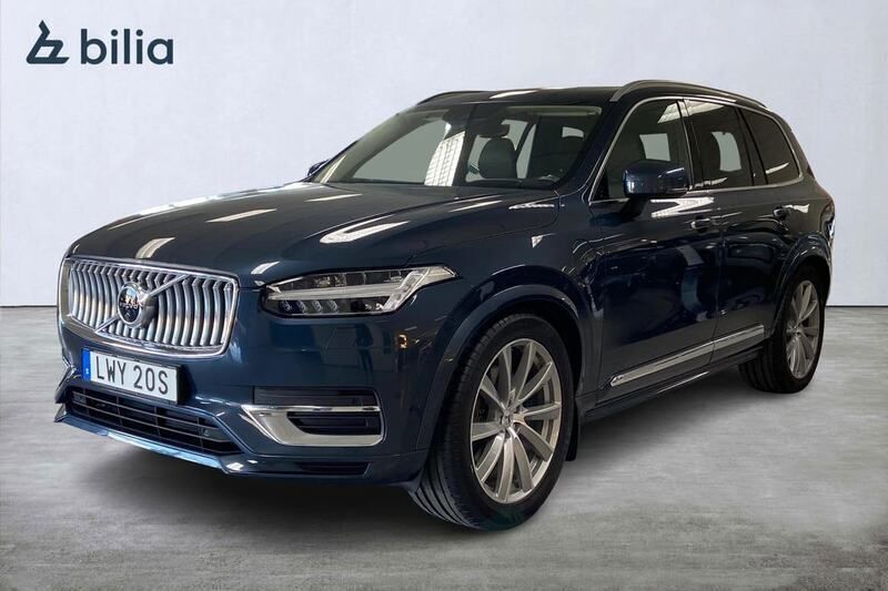 Blå Begagnad 2019 Volvo XC90 Inscription SUV | 509 000 kr (Bra pris) - Bild 1/3