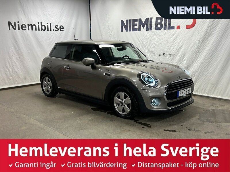 Grå Begagnad 2020 Mini Cooper Pepper Halvkombi | 209 900 kr (Marknadspris) - Bild 1/3