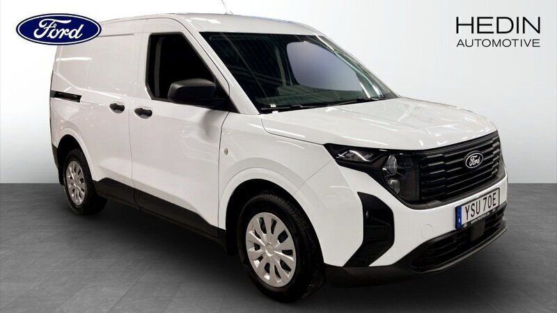 Vit (white) Ny 2024 Ford Courier Trend Minibuss | 224 875 kr (Superpris) - Bild 1/4