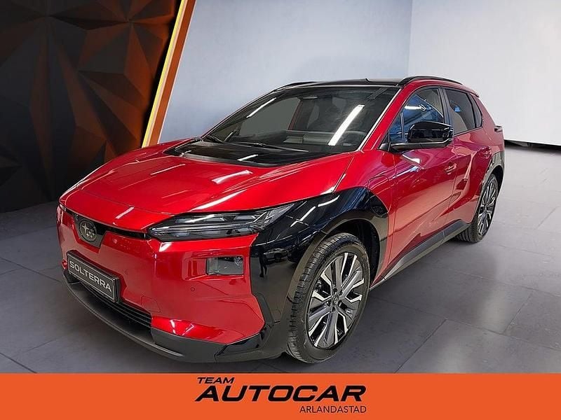 Röd Ny 2026 Subaru Solterra SUV | 559 900 kr - Bild 1/4