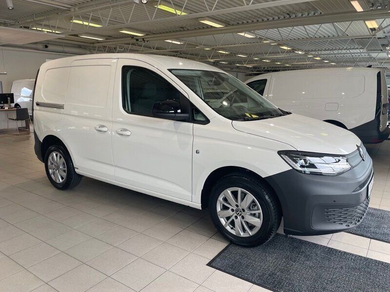 Vit (candyvit) Ny 2025 VW Caddy Minibuss | 399 000 kr (Marknadspris) - Bild 1/4