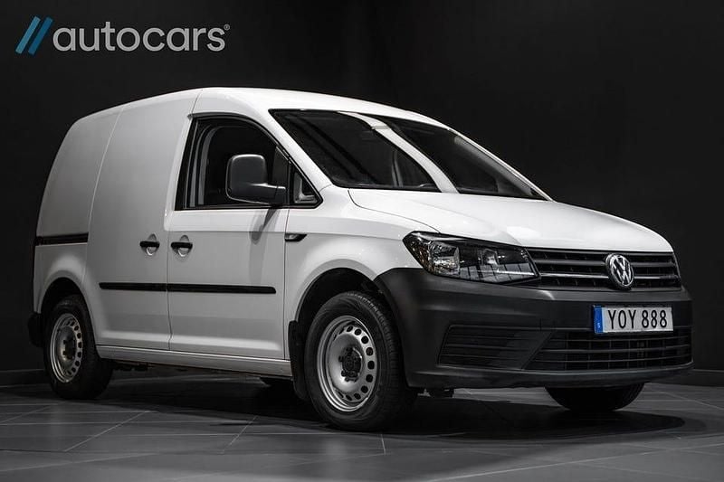 Begagnad VW Caddy 102 HK (75 kW) 2018 Vit Minibuss
