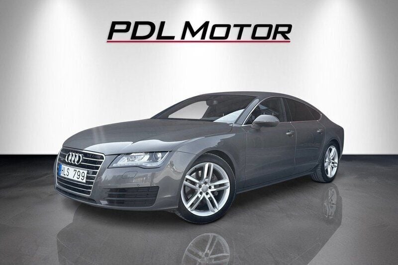 Grå Begagnad 2010 Audi A7 Sportback Halvkombi | 199 900 kr (Marknadspris) - Bild 1/4