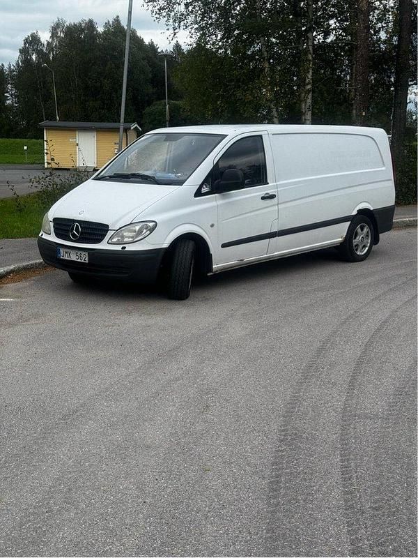 Vit Begagnad 2008 Mercedes Vito Van | 36 000 kr (Marknadspris) - Bild 1/1