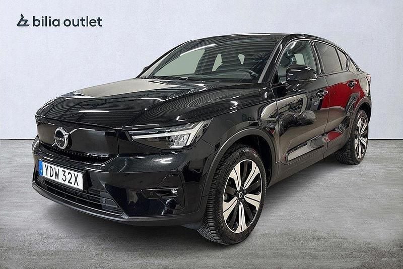 Svart Begagnad 2022 Volvo EC40 Ultimate SUV | 364 800 kr (Marknadspris) - Bild 1/4
