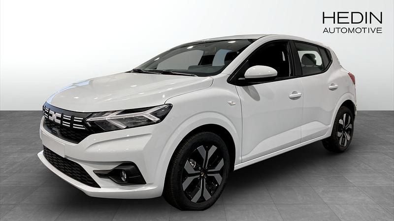 Vit Ny 2025 Dacia Sandero Expression Halvkombi | 219 900 kr (Marknadspris) - Bild 1/4