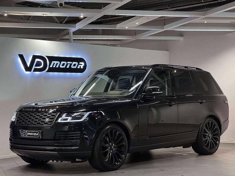 Svart Begagnad 2018 Land Rover Range Rover Vogue SUV | 639 700 kr (Dyr) - Bild 1/4