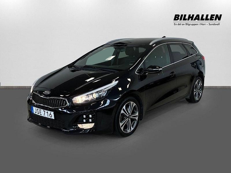 Svart Begagnad 2018 Kia Ceed Sportswagon GT-Line Kombi | 149 900 kr (Marknadspris) - Bild 1/4