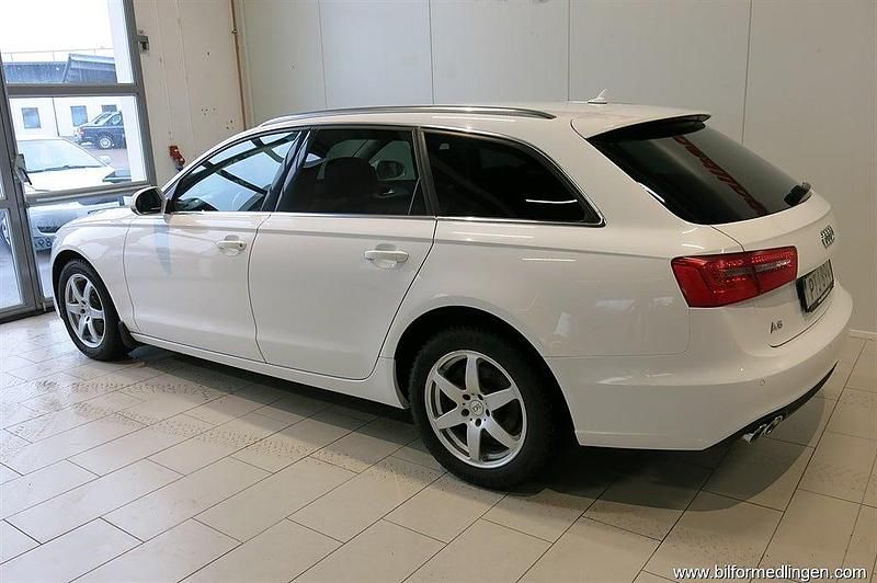 Begagnad Audi A6 177 HK (130 kW) 2014 Vit samma som bilen Kombi