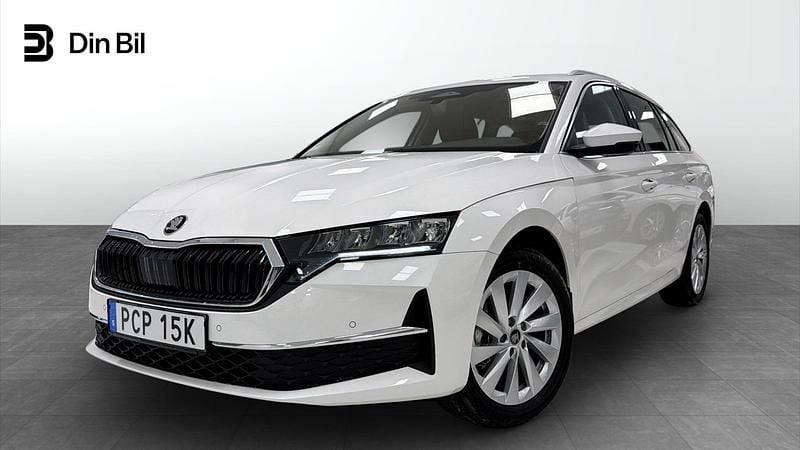 Ny Skoda Octavia 2026 Vit Kombi