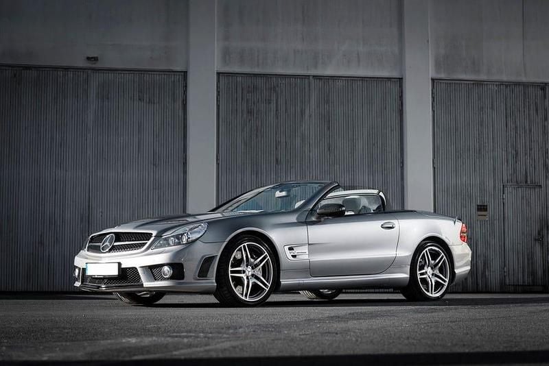 Palladium silver metallic paint (792u) Begagnad 2008 Mercedes SL65 AMG AMG Cab | 1 195 000 kr - Bild 1/4