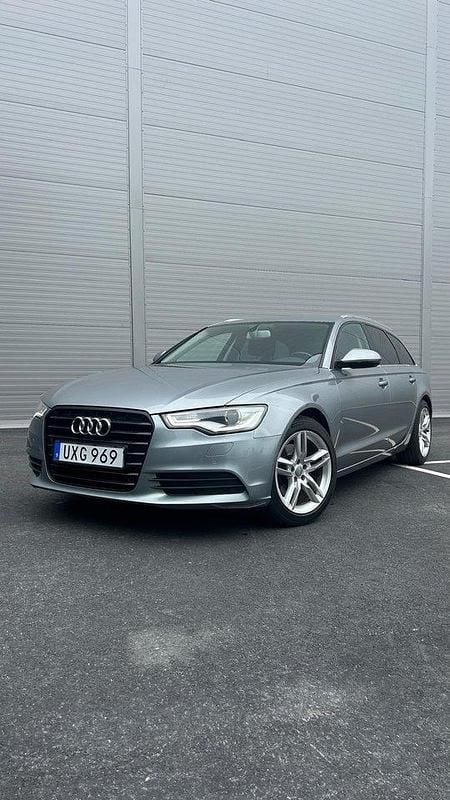 Grå Begagnad 2014 Audi A6 Kombi | 152 000 kr (Marknadspris) - Bild 1/4