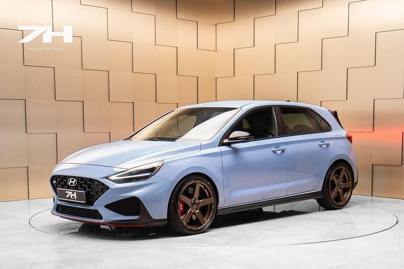 Blå Begagnad 2022 Hyundai i30 N Performance Halvkombi | 299 900 kr - Bild 1/4