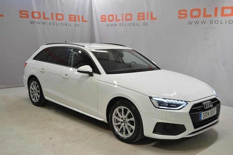 Vit Begagnad 2022 Audi A4 Kombi | 309 800 kr (Marknadspris) - Bild 1/4