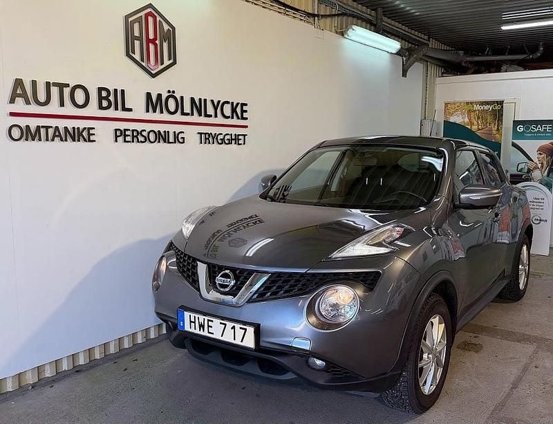 Grå Begagnad 2015 Nissan Juke SUV | 64 500 kr (Bra pris) - Bild 1/4