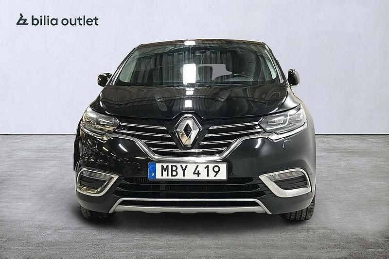 Begagnad Renault Espace Zen 160 HK (117 kW) 2015 Svart Minibuss