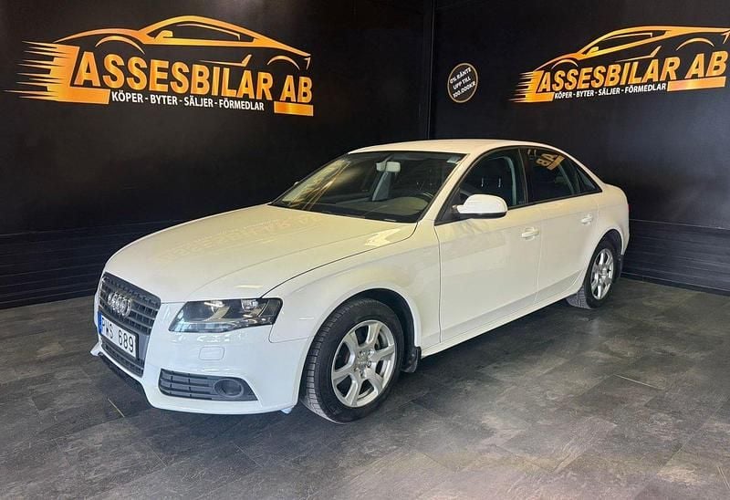 Vit Begagnad 2010 Audi A4 Sedan | 74 900 kr (Marknadspris) - Bild 1/1