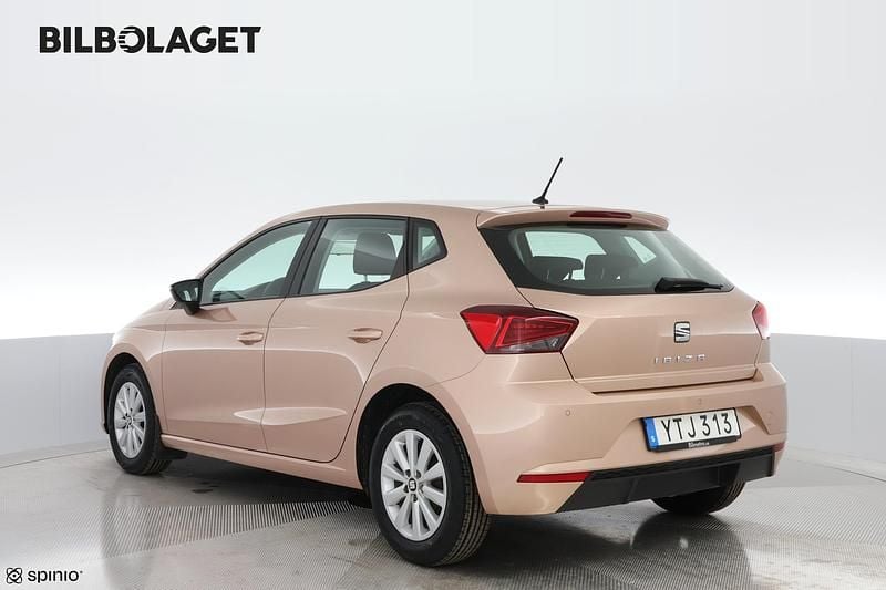 Begagnad Seat Ibiza Style 95 HK (69 kW) 2017 Brun Halvkombi