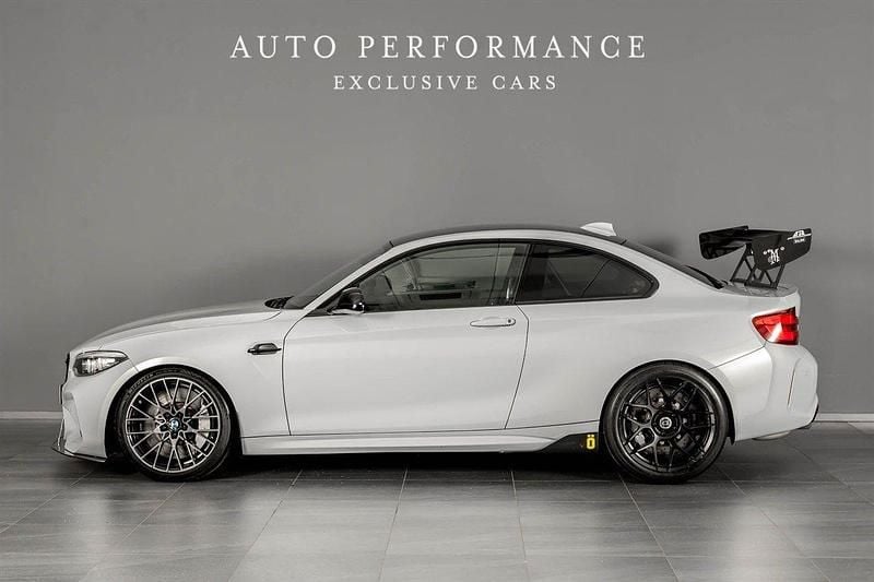 Begagnad BMW M2 Competition Edition 411 HK (302 kW) 2019 Silver Sportkupé