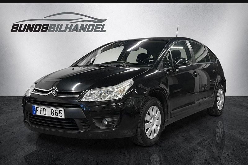 Svart Begagnad 2009 Citroën C4 Halvkombi | 24 900 kr - Bild 1/4