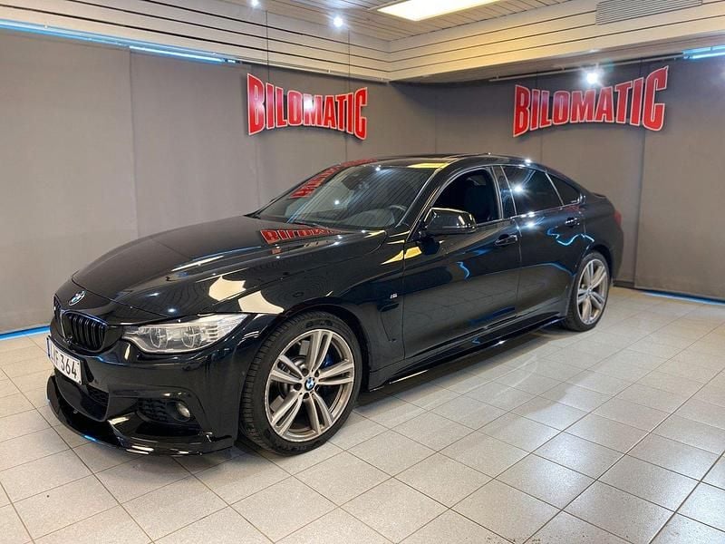 Svart Begagnad 2014 BMW 435 Gran Coupé M Sport Sportkupé | 249 900 kr (Bra pris) - Bild 1/4