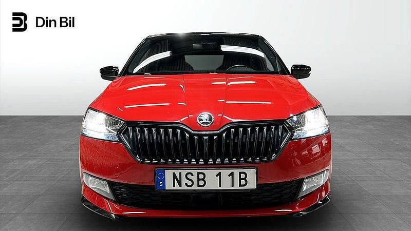 Begagnad Skoda Fabia Monte Carlo 95 HK (69 kW) 2020 Röd Halvkombi