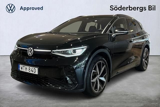 Svart Begagnad 2023 VW ID.4 GTX SUV | 489 500 kr (Marknadspris) - Bild 1/3