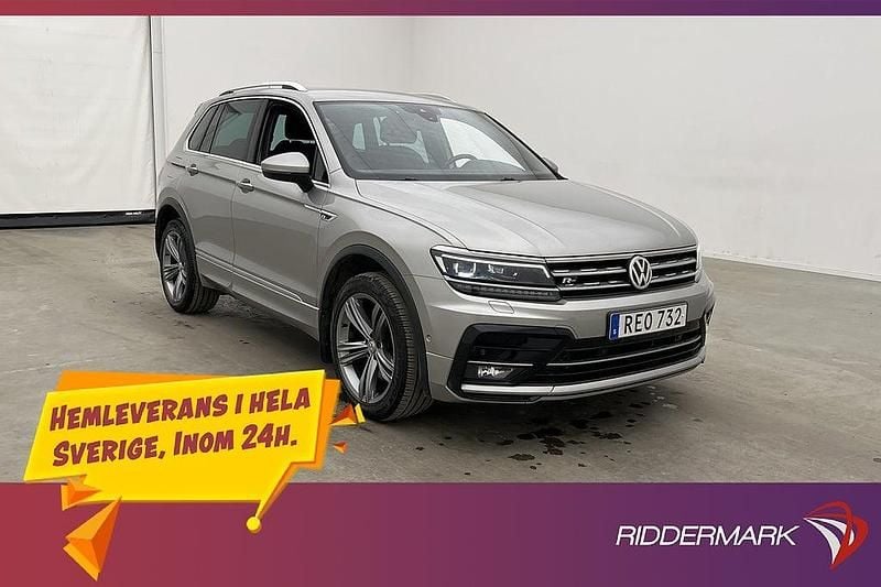 Begagnad VW Tiguan R-line 190 HK (139 kW) 2019 Silver SUV