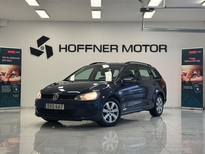 Mörkblå Begagnad 2014 VW Golf VII Kombi | 79 000 kr (Marknadspris) - Bild 1/4