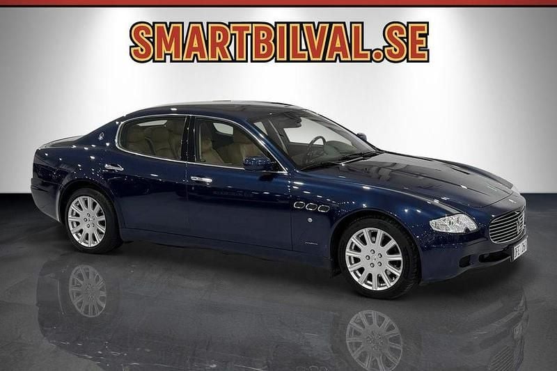 Blå Begagnad 2007 Maserati Quattroporte Sedan | 219 900 kr - Bild 1/4