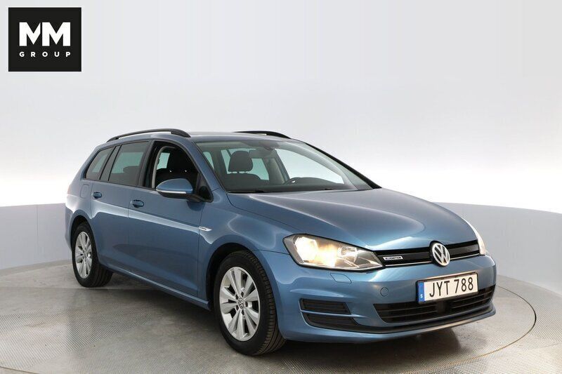 Blå Begagnad 2016 VW Golf VII Kombi | 109 900 kr (Marknadspris) - Bild 1/4