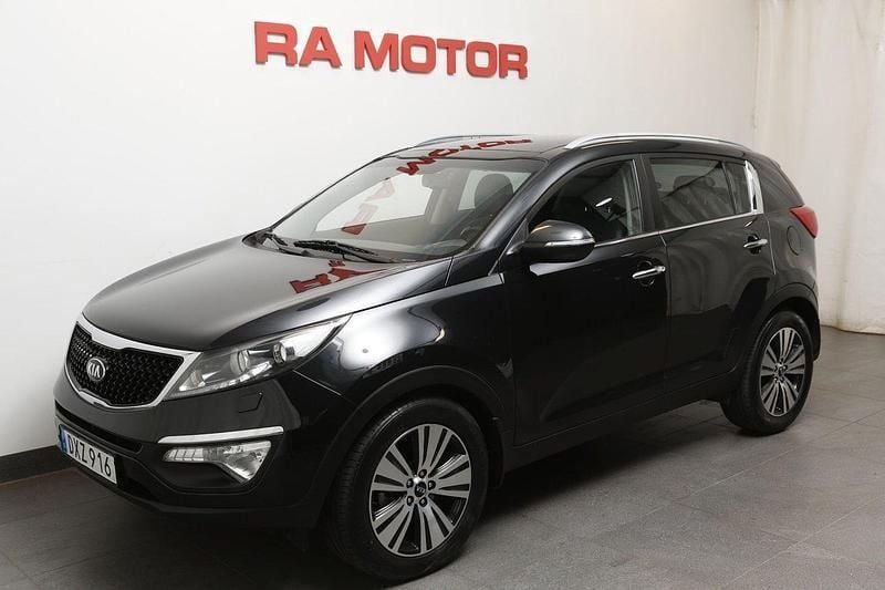 Svart Begagnad 2014 Kia Sportage SUV | 99 800 kr (Marknadspris) - Bild 1/3